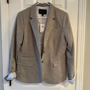 NEVER WORN Banana Republic size 12 blazer in tweed type material